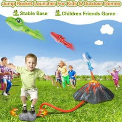 Factory Dinosaur Rocket Launcher Outdoor Interactive Toy